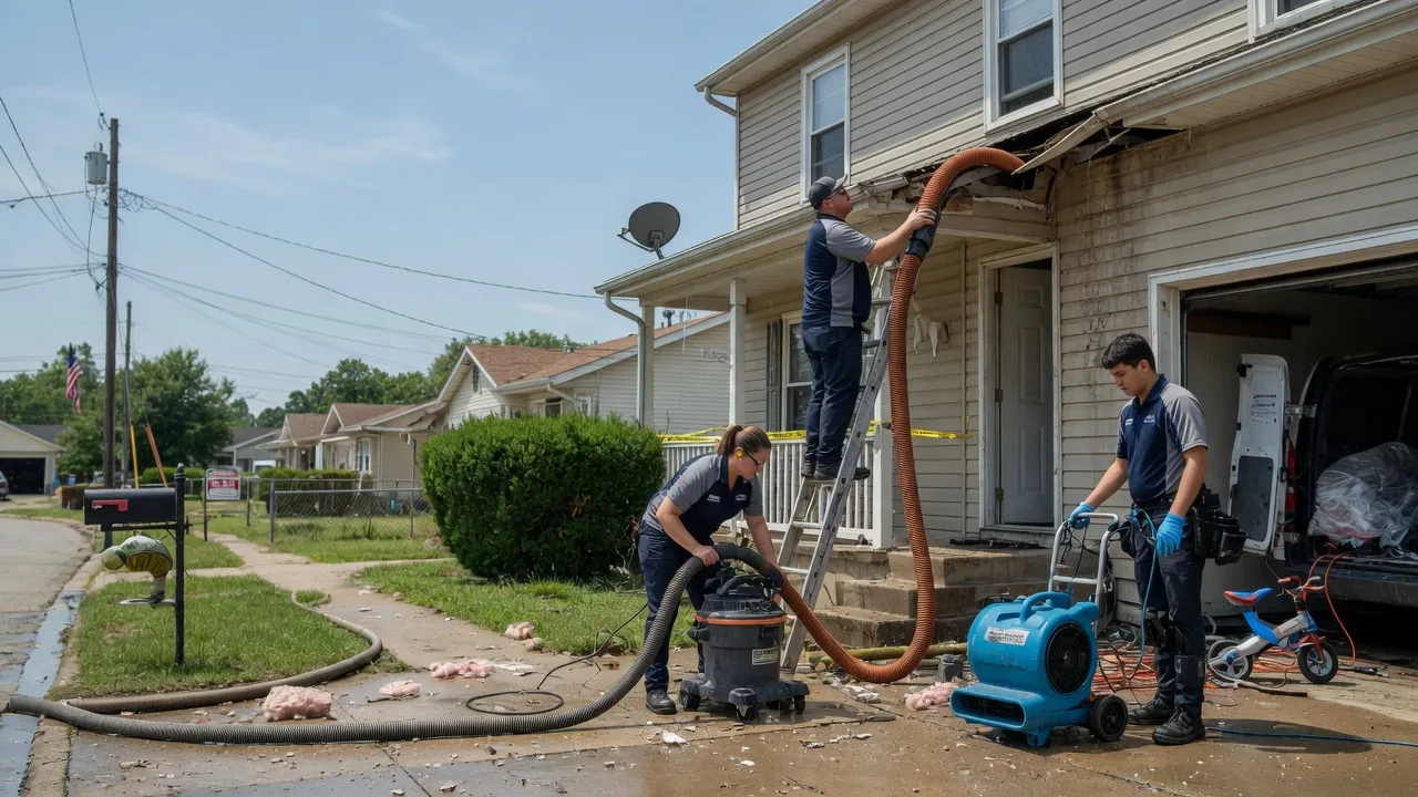 Water Damage Restoration in San Jose, IL near me